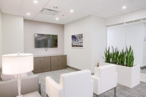 Photo of a recently completed Medical Office waiting room
