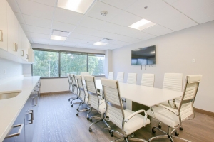Photo of a recently completed Medical Office conference room