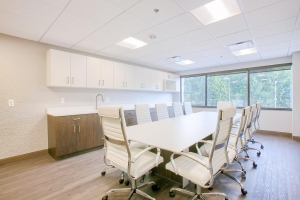 Photo of a recently completed Medical Office conference room