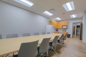 Photo of a recently completed Medical Office conference room