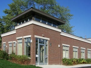 Photo of a recently completed Dental Building Exterior