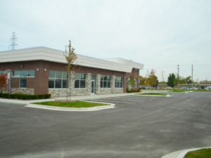 Photo of a recently completed Dental Building Exterior